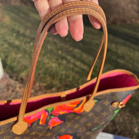 Louis Vuitton Limited Edition Stephen Sprouse Neverfull Roses - Picture 8 of 17